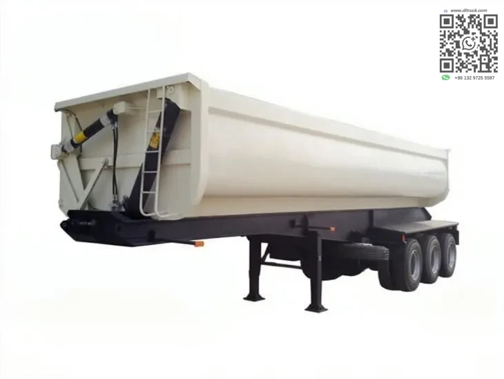 Factory Good Price Chengli 3 Axle 50Tons U-Shape Side Tipper Dump Trailer 1 Chengli 3 axle 50 ton U-shape side tipper dump trailer from factory