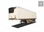 Chengli 30 ton refrigerator semi trailer white box from factory