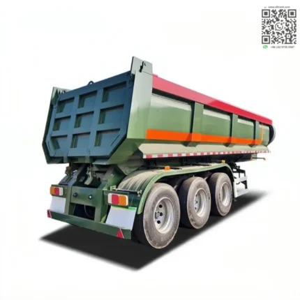CHENGLI 3-axle rear-tipping semi-trailer frame structure