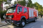 4x4 airport rescue fire truck exterior view
