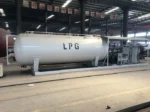15000 liters LPG skid station unit from Chengli factory