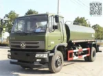 Dongfeng 6X6 off-road fire truck exterior showing 12000L tank and firefighting equipment