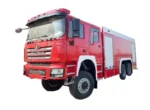 Shacman fire engine truck front exterior view