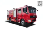 SHACMAN L3000 chassis with fire truck cab