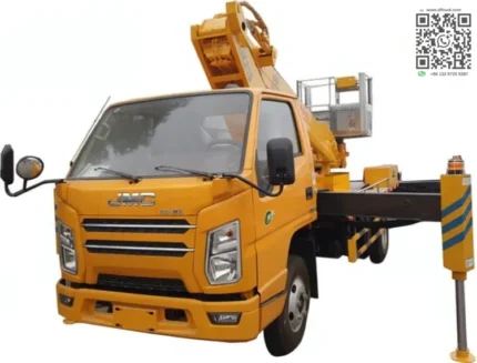 JMC 4x2 chassis telescopic aerial work platform truck