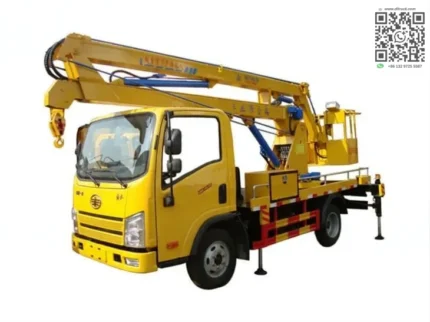 FAW Tiger VR chassis with 16m hydraulic folding arm boom
