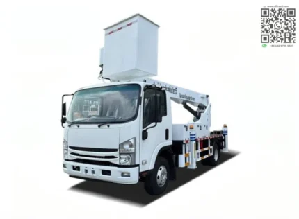 ISUZU 15m straight manlift truck with extended boom
