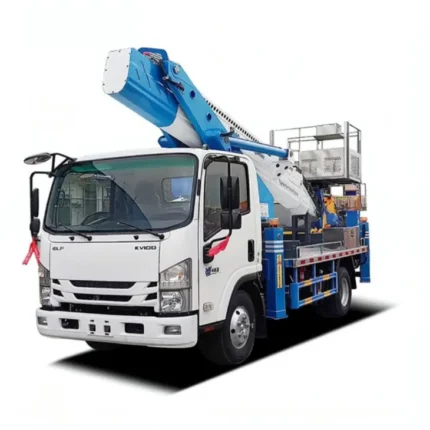 Isuzu KV100 30m telescopic aerial platform truck with insulated boom
