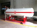 5CBM LPG skid station with carbon steel Q345R tank
