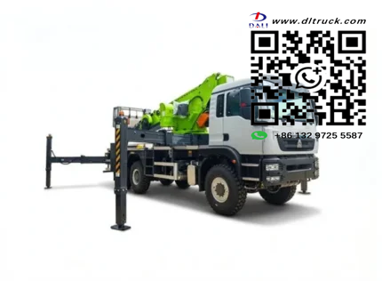 HOWO 6x6 45m aerial work platform truck with extended boom