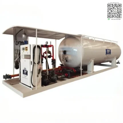 Chengli 10MT LPG skid filling station with dispenser unit