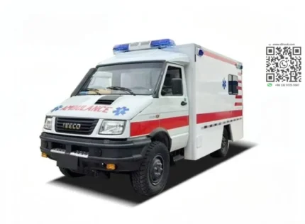 IVECO 4x4 ambulance exterior view