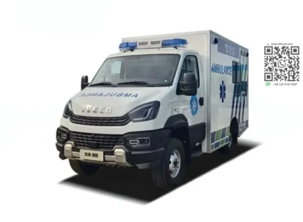 IVECO 4X4 mobile clinic front exterior view by Chengli factory