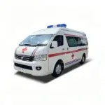 FOTON G9 RHD ambulance with first aid markings on exterior