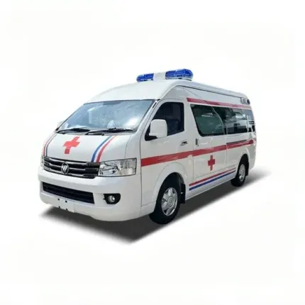 FOTON G9 RHD ambulance with first aid markings on exterior
