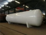 80,000-liter LPG storage tank with cylindrical vessel