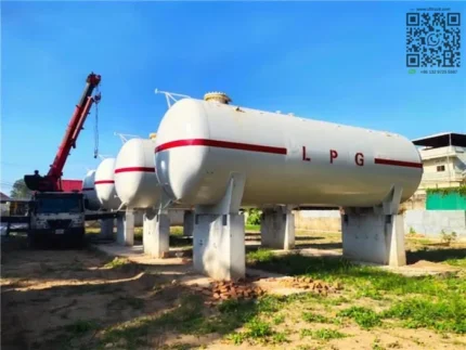 25 tons LPG storage tank manufactured by Chengli factory