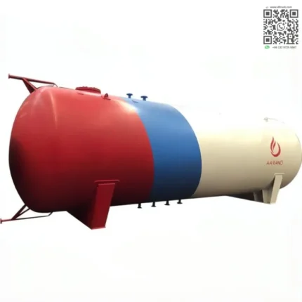 Chengli LPG filling plant tank 25tons 50000L exterior view