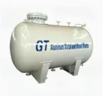 Chengli 5CBM LPG storage tanker side view showing cylindrical tank body