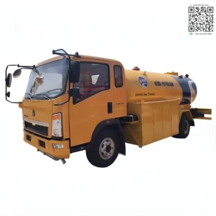 4 ton LPG dispenser truck with 8000 liter tank
