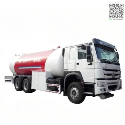 Nigeria HOWO LPG gas rigid truck from Chengli factory