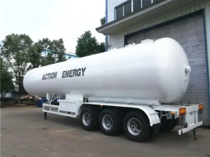 50000L tanker body with Q345 steel construction