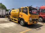 Yuchai 160 HP engine compartment of LPG tanker truck