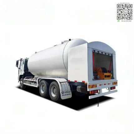 LPG tanker truck body tank section