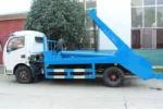 5 cubic meter garbage box made of carbon steel on truck rear