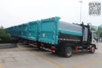 Weichai 117HP engine powering the Chengli garbage truck