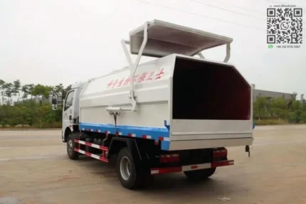 Dumper rear mechanism of Chengli garbage truck