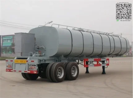 Ellipse shaped tank body with 31.5 cubic meter total volume