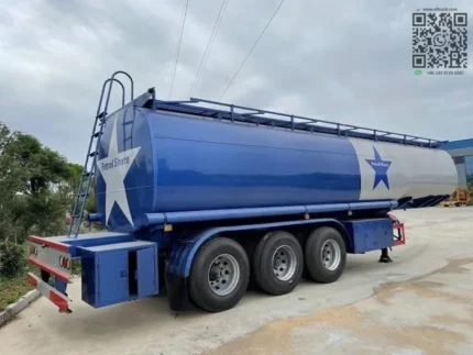 Five compartment mono block cylinder fuel tanker body