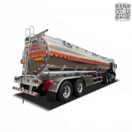 CHENGLI fuel tank trailer with FUWA axles and JOST landing gear