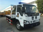 Side view of Chengli factory tow truck showing winch system