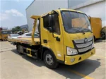 Foton Aumark flatbed towing truck rear flatbed platform