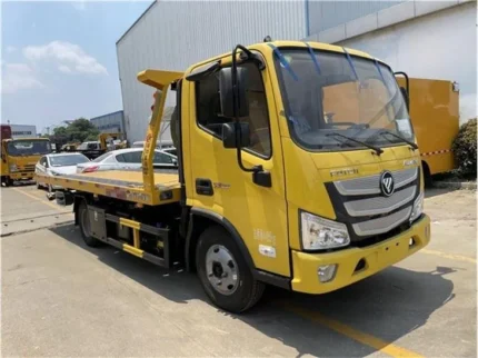 Foton Aumark flatbed towing truck rear flatbed platform