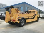 Under lift towing mechanism on FAW 15Ton wrecker truck