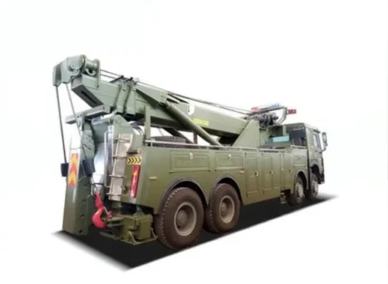 60 tons rotator recovery truck rear boom system