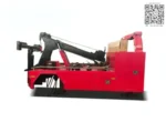 Side profile showing telescopic boom and winch system of Chengli wrecker