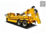 16 tons wrecker tow truck front view