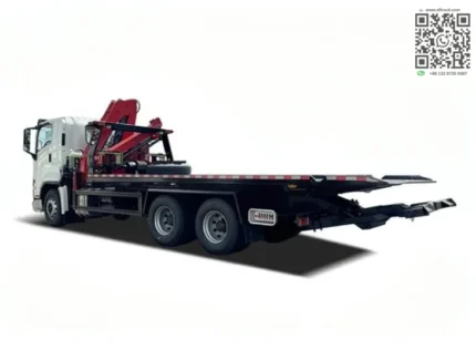 Chengli 6X4 tow truck with under-lift telescopic boom and steel cable