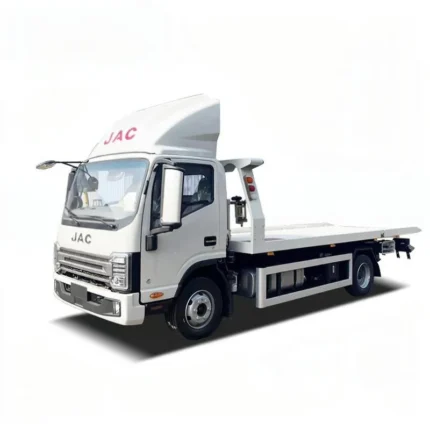 Flatbed towing bed with 4mm thick steel plate surface