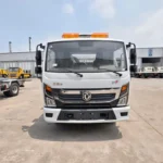 Full sliding and tilting flatbed structure of the CHENGLI recovery truck