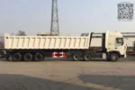 Hyva hydraulic lifting system on Chengli dump trailer