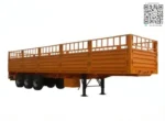 Heavy duty 3 axle chassis with Q345B steel I beam construction