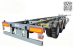 3 axle suspension system with FUWA or BPW axles