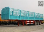 12400mm cargo semitrailer with 600mm side wall fence structure