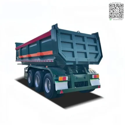 Hydraulic lifting system on Chengli tipping trailer