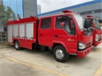 Rear pump room with aluminum alloy rolling doors and DN80 outlets